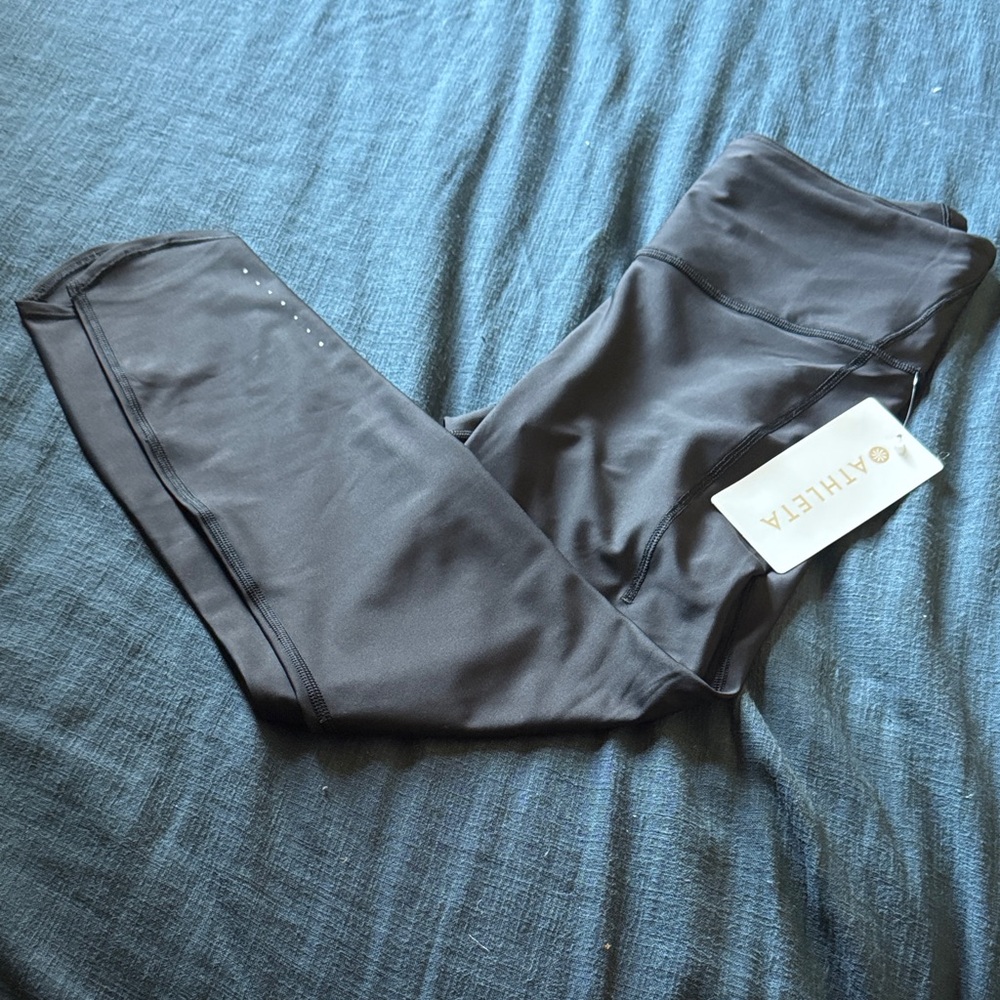 Athleta Charcoal Performance Leggings